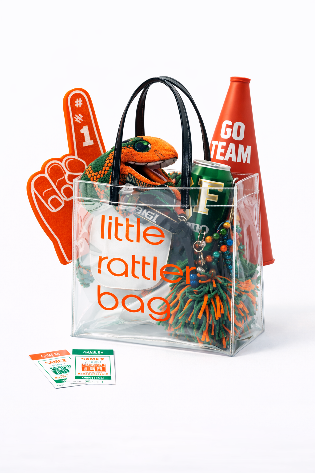little rattler bag clear